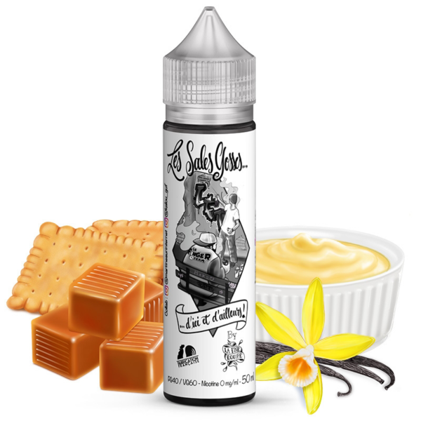 Les sales gosses | Biscuit - Crème - Vanille - Caramel | La Fine Equipe | 50ML