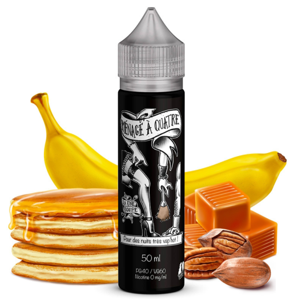Ménage à Quatre | Pancake - Noix de pécan - Banane - Caramel | La Fine Equipe | 50ML