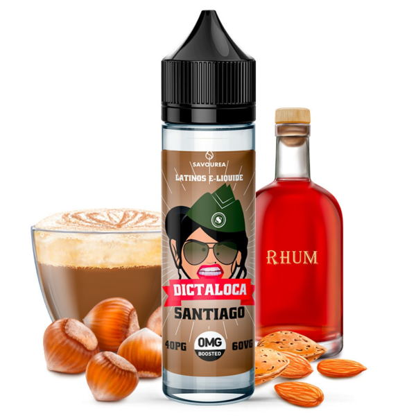 Santiago | Cappuccino - Amande - Noisette - Spiritueux ambré | Dictaloca | 50ML