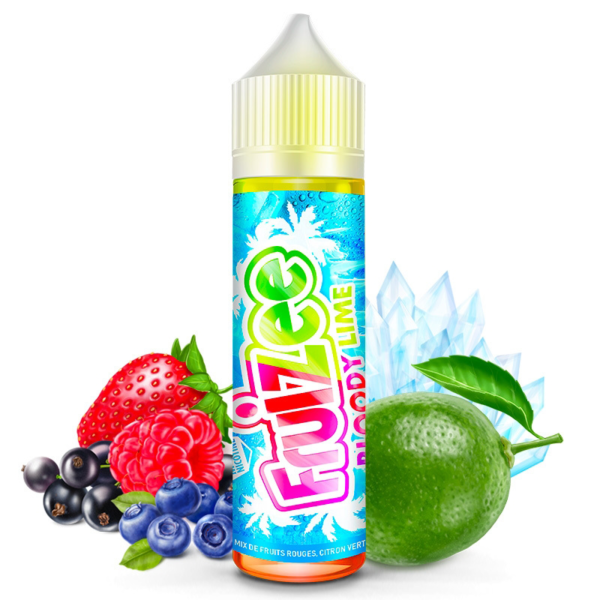 Bloody Lime | Fruizee | Fruits rouges - Citron vert - Xtra Fresh | 50 ml