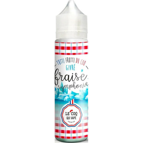 Fraise Symphonie Ice Tutti Frutti Le Coq Qui Vape 50 ml