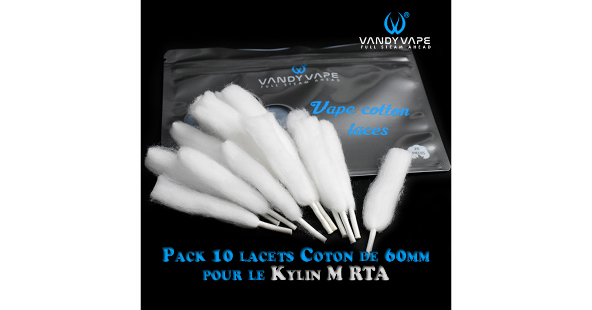Vape Cotton Laces Vandy Vape 60 mm