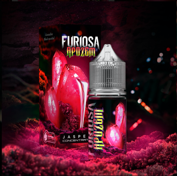 Concentré Jasper Apozem Furiosa Grenadine Menthol noir 30ml 13 euros