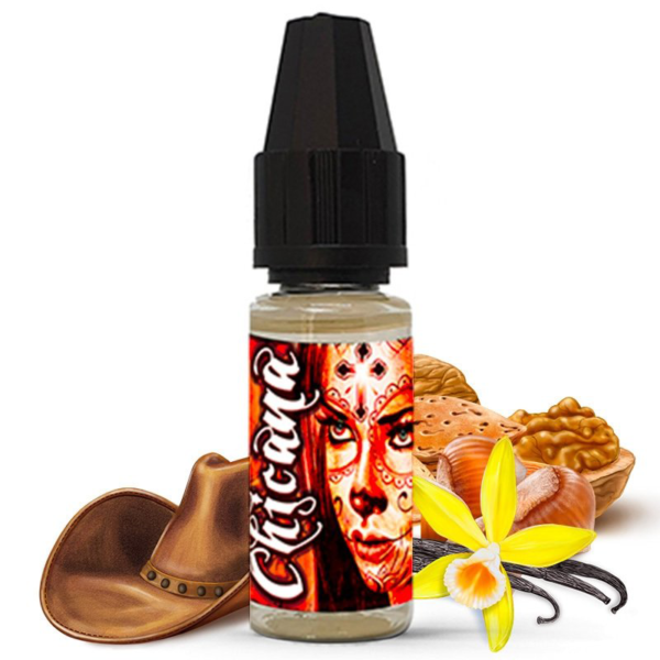 Chicana LadyBug Juices Concentré 10 ml arôme Classic Blond Fruits à Coque Vanille