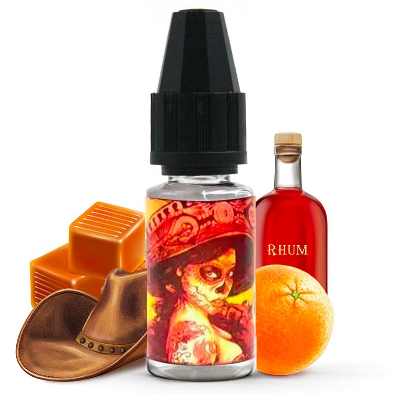 Gangsta Walk LadyBug Juices Concentré 10 ml arôme Classic Blond Caramel Rhum à l'orange