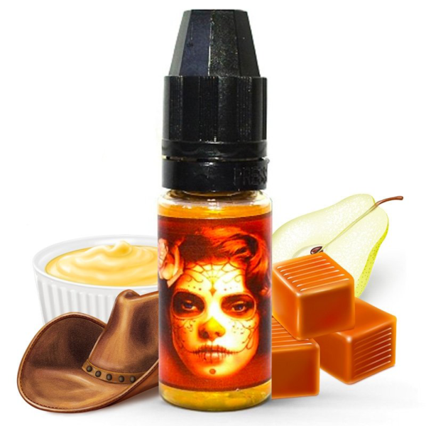 Concentré Old School | LadyBug Juices | Classic Blond Custard Poire Caramel | 10 ml