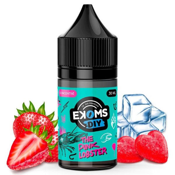 The Punk Lobster Ekoms Concentré 30 ml Arôme Bonbon Fraise Frais