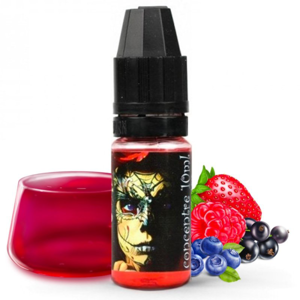 Vape Me Red LadyBug Juices Concentré 10 ml arôme Gelée Fruits Rouges