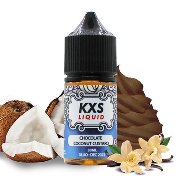 Concentré Chocolate Coconut Custard KXS Liquid Noix de Coco Custard Chocolat 30 ml