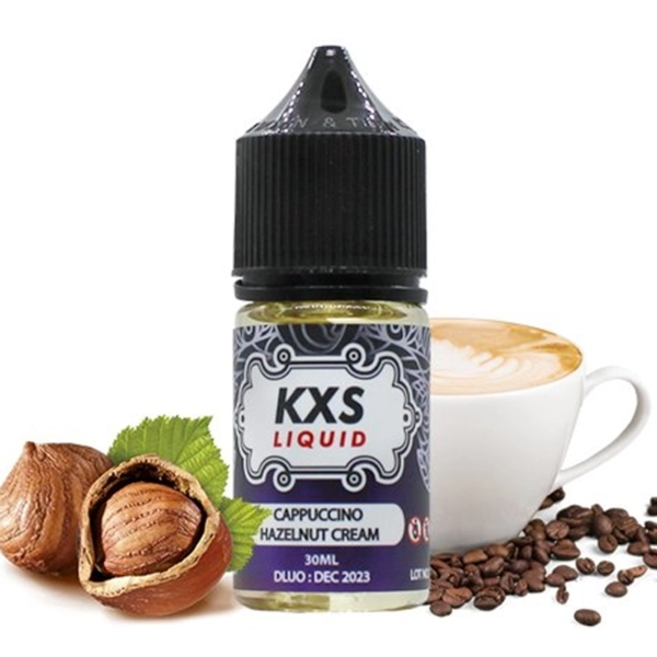 Concentré Cappuccino Hazelnut Cream KXS Liquid Cappuccino Crème Noisette 30 ml