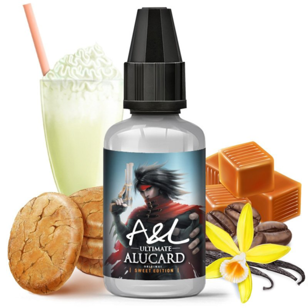 Concentré Alucard Ultimate Sweet Edition A&L Milkshake Café Vanille Caramel Biscuit 30 ml