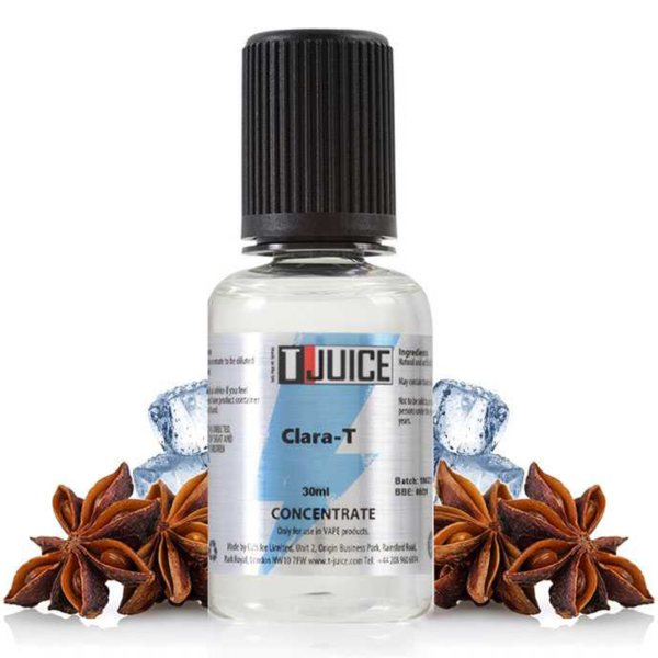 Concentré Clara T T-Juice Fruits rouges Raisin noir Eucalyptusanis Menthol