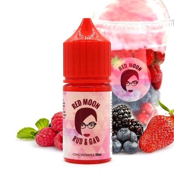 Concentré Red Moon Rud&Gad Barbe à papa Fruits rouges 30ml