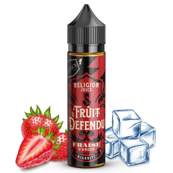 Fraise d'Amour Le Fruit Défendu | Religion Juice | Fraise - Frais | 50 ml