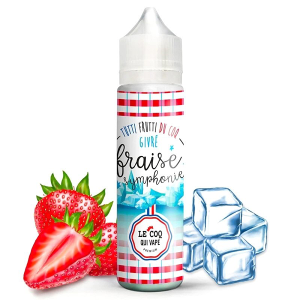 Fraise Givré Le Coq Qui Vape 50 ml