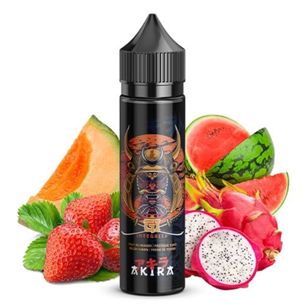 GI Akira Pastèque Melon Fruit du dragon Fraises 50 ml 12,90 euros