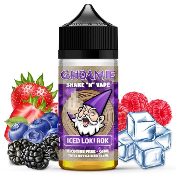 Iced Loki Rock | Fraise - Mûre - Bleuet - Framboise - Frais | Gnoame | 50ML