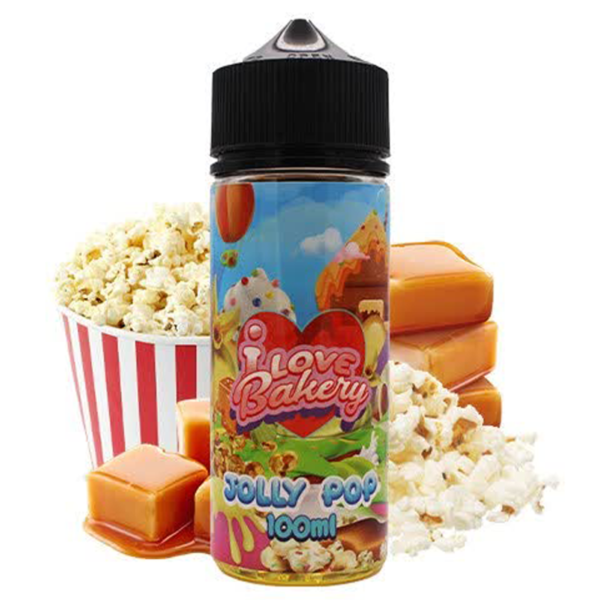 Joly Pop I Love Bakery Pop corn Caramel 100ml 13 euros