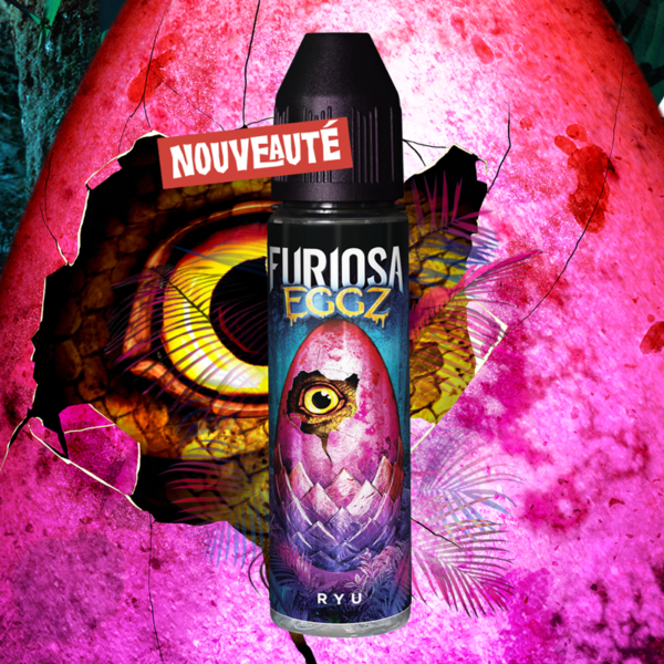 RYU Furiosa Eggz  Fruit du dragon  Mangue Cerise noire  50 ml