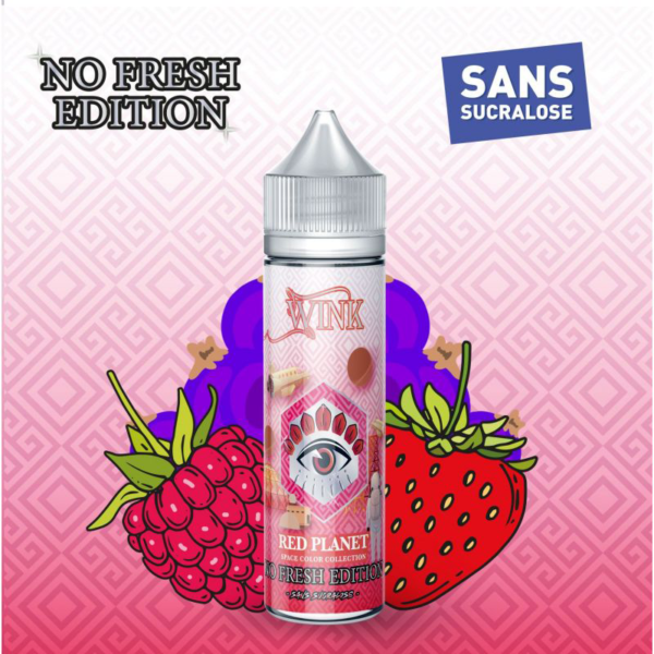 Red Planet Wink Made in Vape Fraise des bois Mûre Framboise Myrtille 50 ml