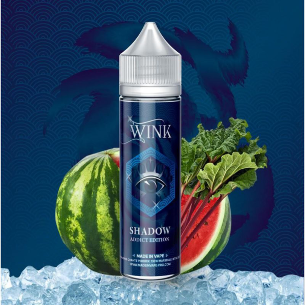 Shadow Wink Addict Edition Made in Vape Pastèque Rhubarbe 50 ml