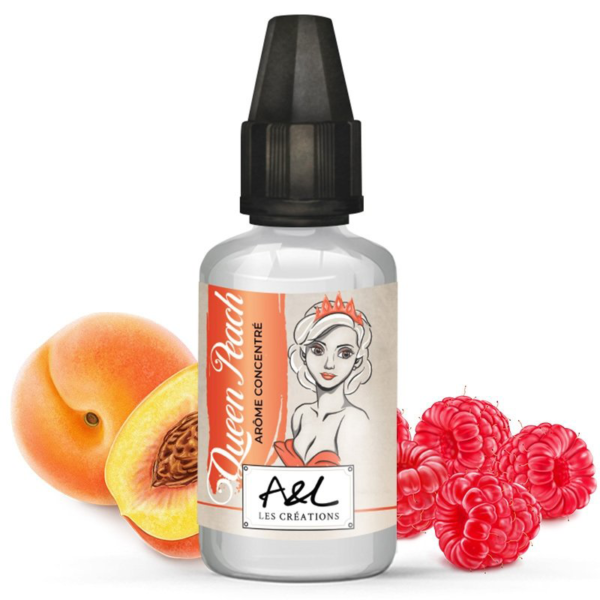 Concentré Queen Peach A&L Pêche Framboise 30 ml