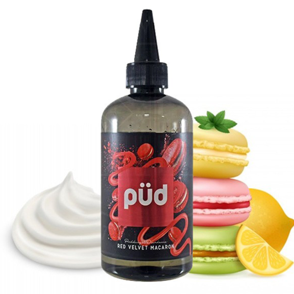 Red Velvet Macaron | Macaron - Crème | Püd by Joe's Juice | 200ml