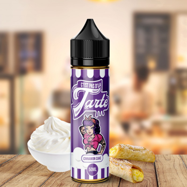 Cinnamon Cake C'est Pas D'la Tarte cake glacé cannelle Saveurs 50 ml