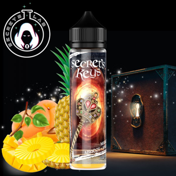 Rainbow Key Secret's LAb Keys Mangue Ananas Abricot 50 ml