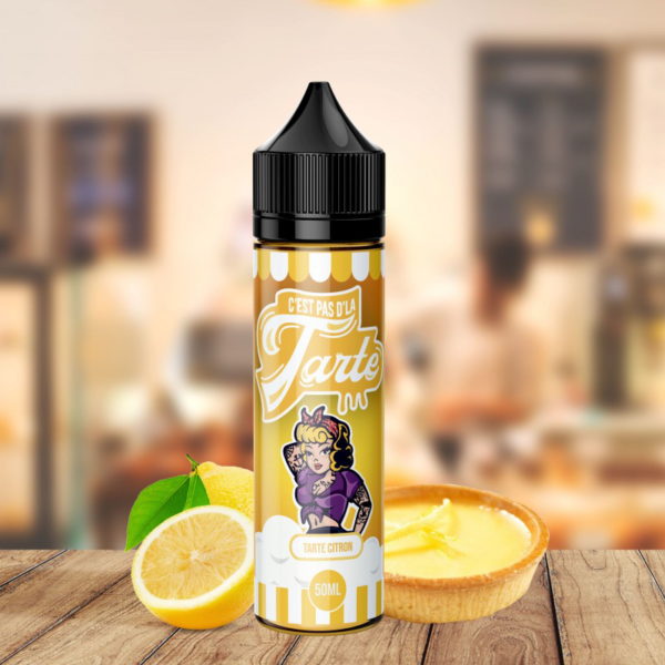 Tarte Citron C'est Pas D'la Tarte Tarte aux citrons meringuée Saveurs 50 ml