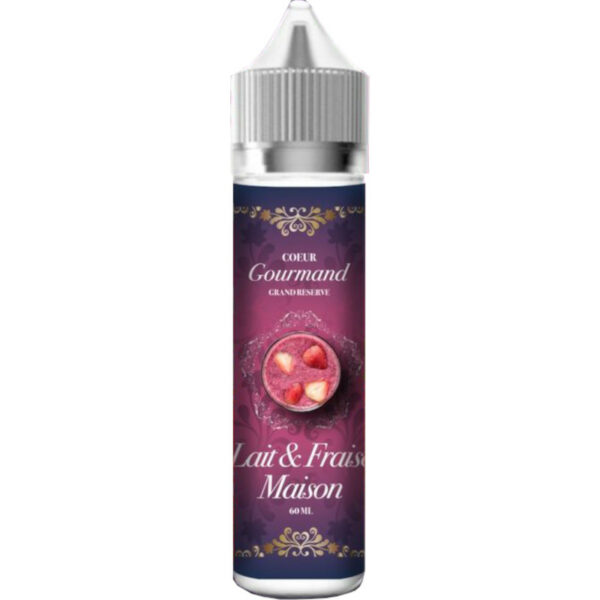 Lait & Fraise Maison Cœur Gourmand Made in Vape 50 ml