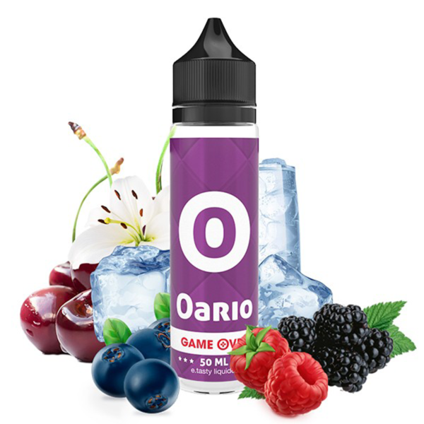 Oario Game Over E-Tasty Limonade Cerise framboise Fleur de Lys Mûre Frais 50 ml