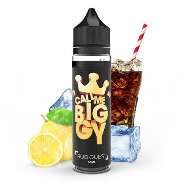 Rob ouest Call me Biggy E-Tasty Saveurs Cola Citron Frais 50 ml