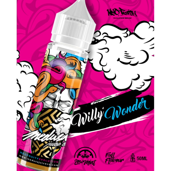 Willy's Wonder Evolution Medusa Juice Fraise Cassis Frais 50 ml