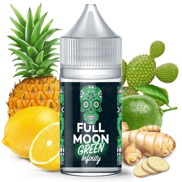 Concentré Green Infinity Full Moon Citron Citron vert Ananas Gingembre Cactus Frais 30 ml