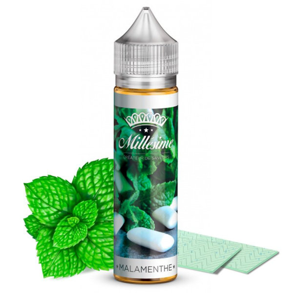 Malamenthe Chewing gum Chlorophylle Menthe Millésime