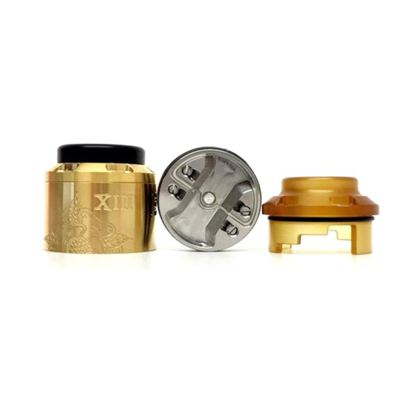 Arcane 12 Thirteen Technology 24 mm Brass Matte Black Stainless Steel RDA