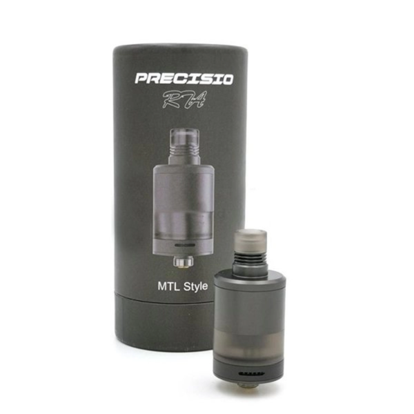 Précisio MTL RTA BD Vape Black Carbon Edition Mono-coil Single Coil Airflow Réglable 22 mm 2,7 ml  DLC