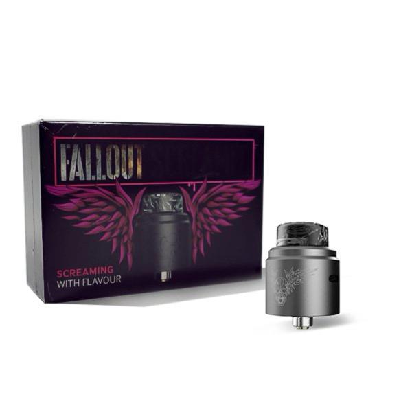 Screamer RDA Fallout x Mechlyfe Drip Tip 810 BF Bottom Feeder Plateau Single Dual Coil Airflow