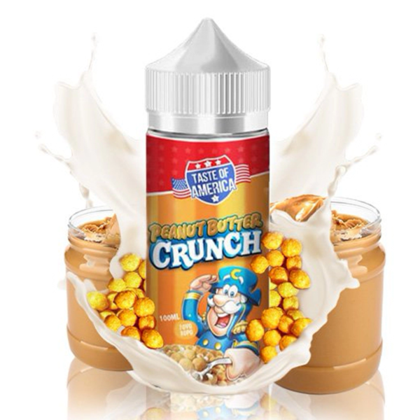 Peanut Butter Crunch Taste of America Céréales Lait Beurre de cacahuète 100 ml