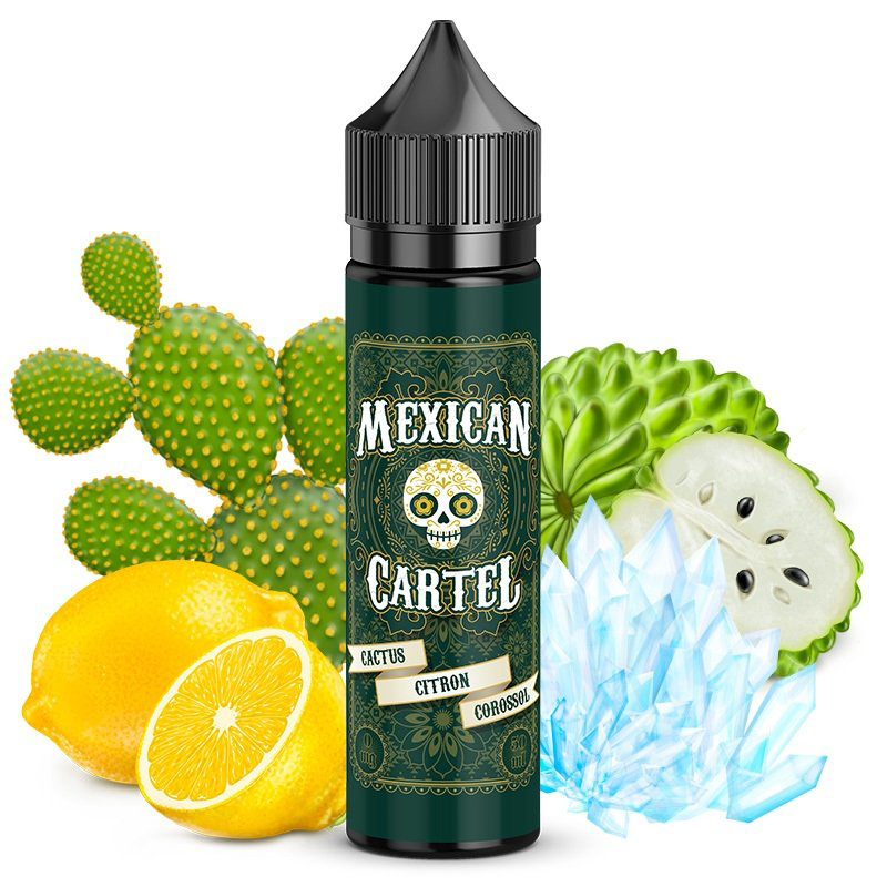 Cactus Citron Corossol Mexican Cartel Frais PG/VG: 30/70 50 ml
