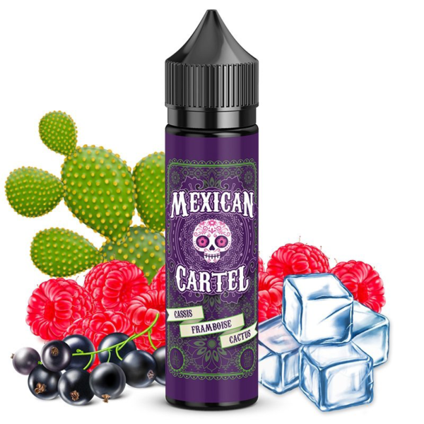 Cassis Framboise Cactus Mexican Cartel Frais PG/VG: 0/70 50 ml Fruité