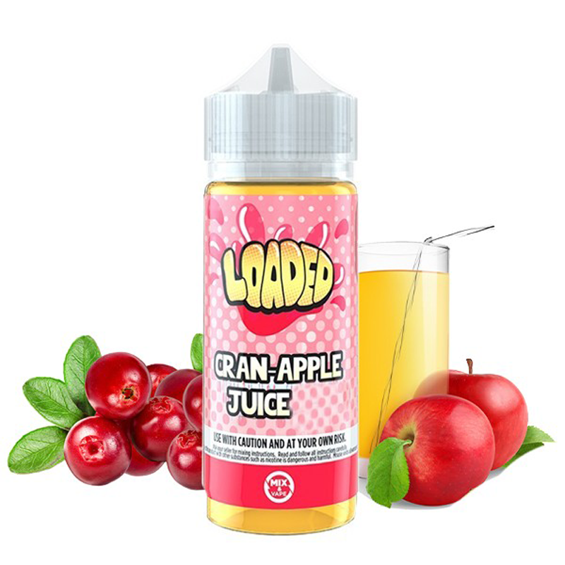 Cran Apple Juice Pomme Cranberries Loaded 100 ml PG/VG: 30/70