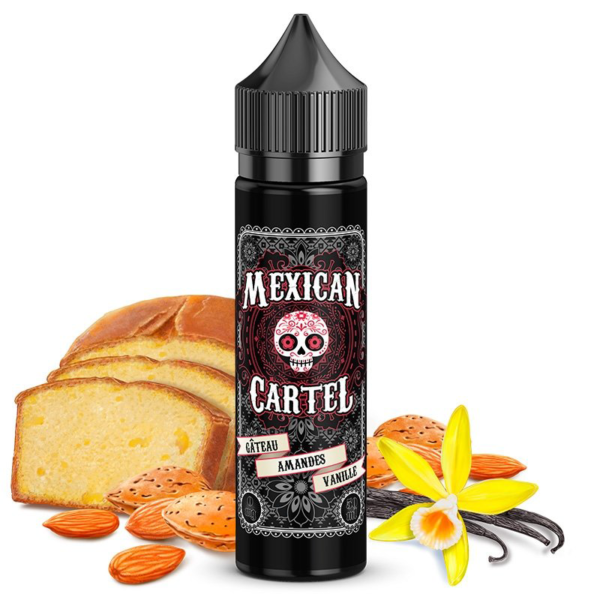 Gâteau Amandes Vanille Mexican Cartel Gourmand PG/VG: 30/70 50 ml