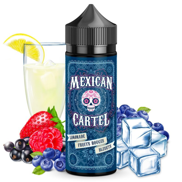 Limonade Fruits Rouges Bleuets Frais Mexican Cartel 100 ml