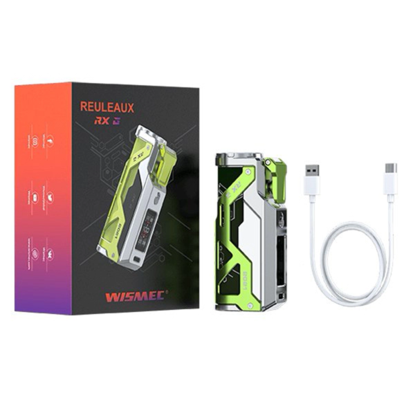 Box Mod Reuleaux Beast RX G 100W Watts Wismec 18650 USB Type C