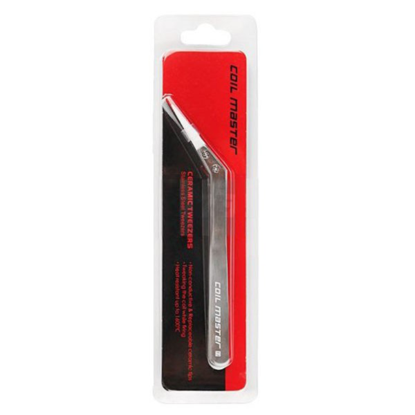 Ceramic Tweezers (Bent) | Coil Master