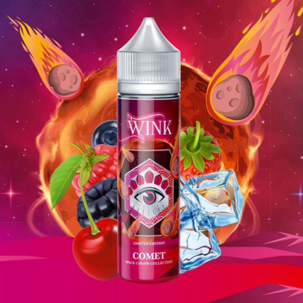 Comet Wink Cerise Fraise Mûre Framboise Myrtille Frais 50 ml