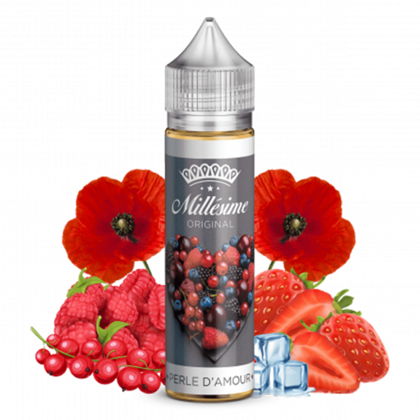 Perle d'Amour Groseille Framboise Fraise Coquelicot Millésime | 50ML