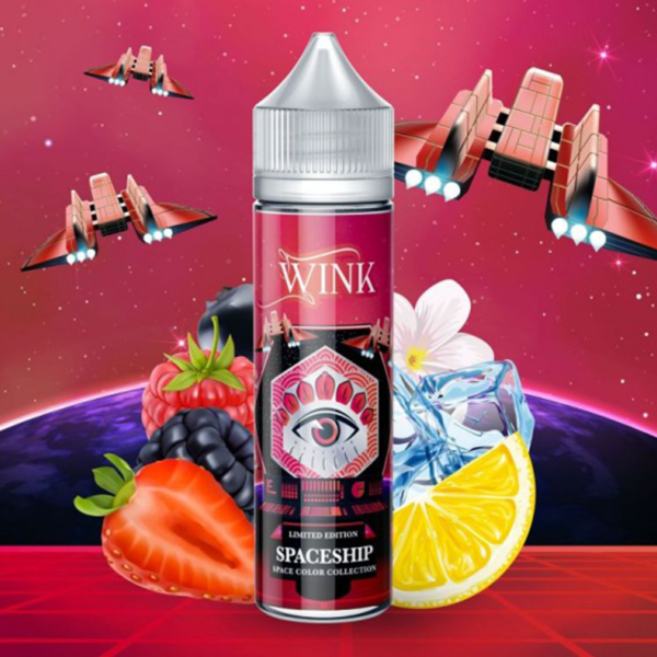 SpaceShip  | Wink | Citron Fruits Rouges Hibiscus Frais | 50 ml